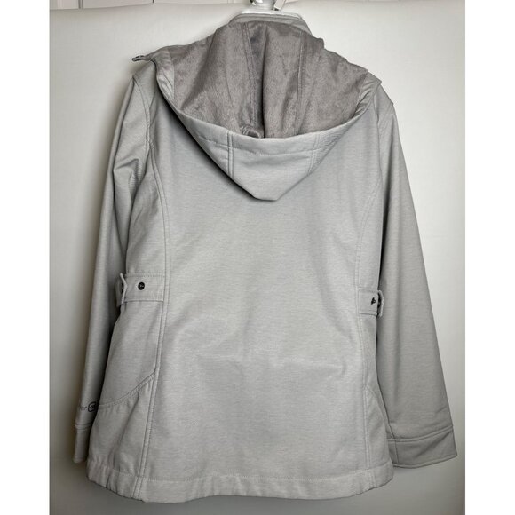 Free Country Faux Fur Lined Jacket Women's, Size Large Gray Faux Fur lining - Picture 4 of 12